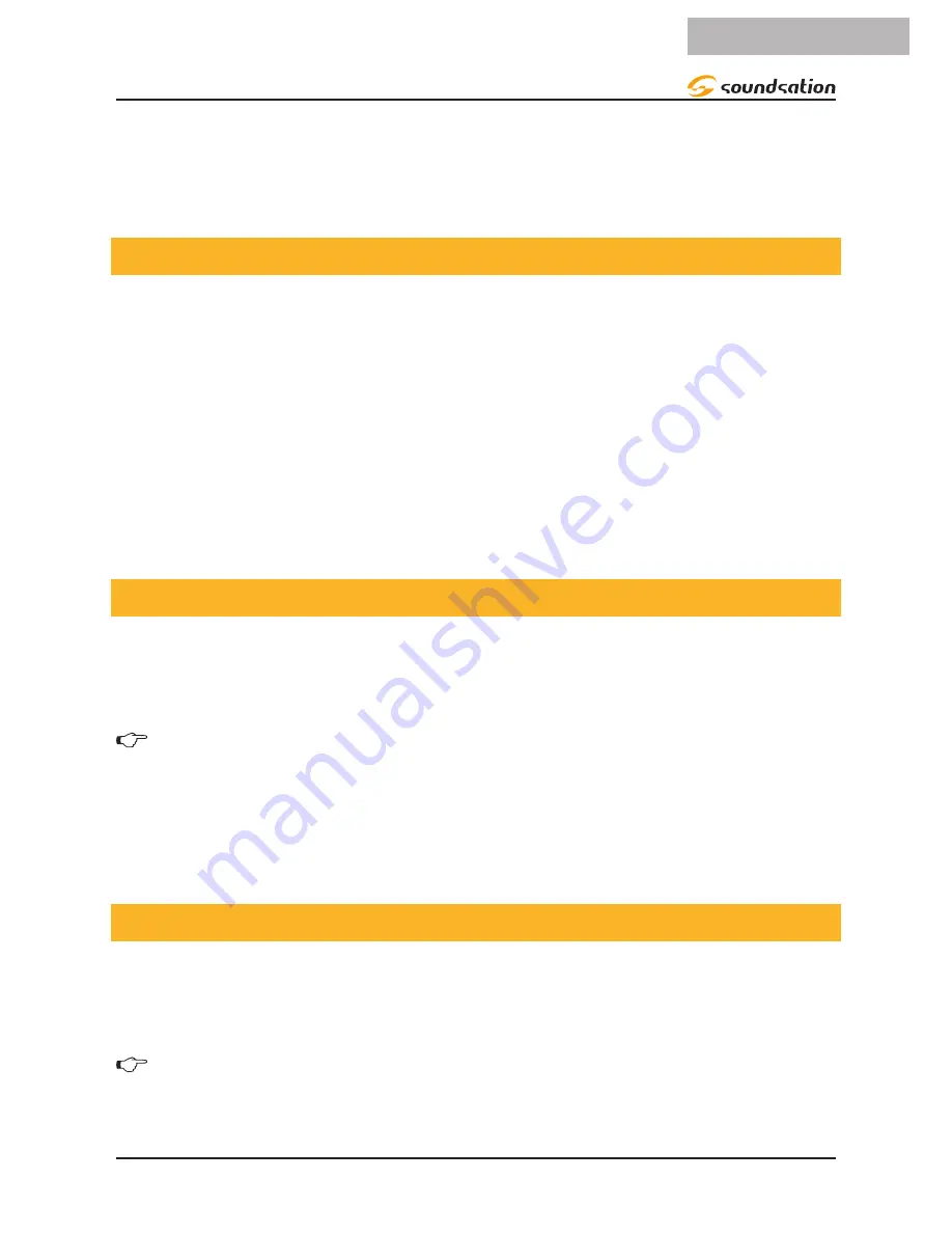 soundsation Scenemaker 1216 User Manual Download Page 19