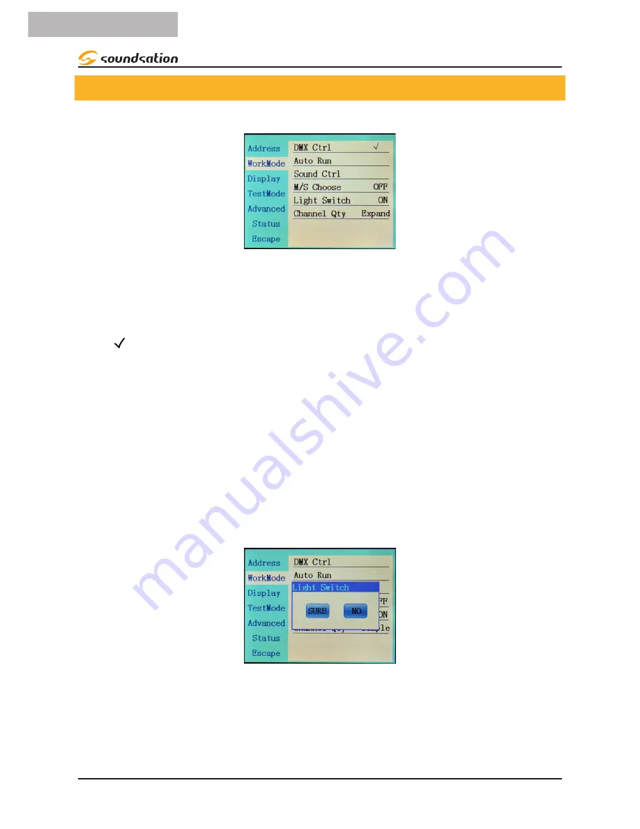 soundsation SPIRE 200 BEAM User Manual Download Page 14