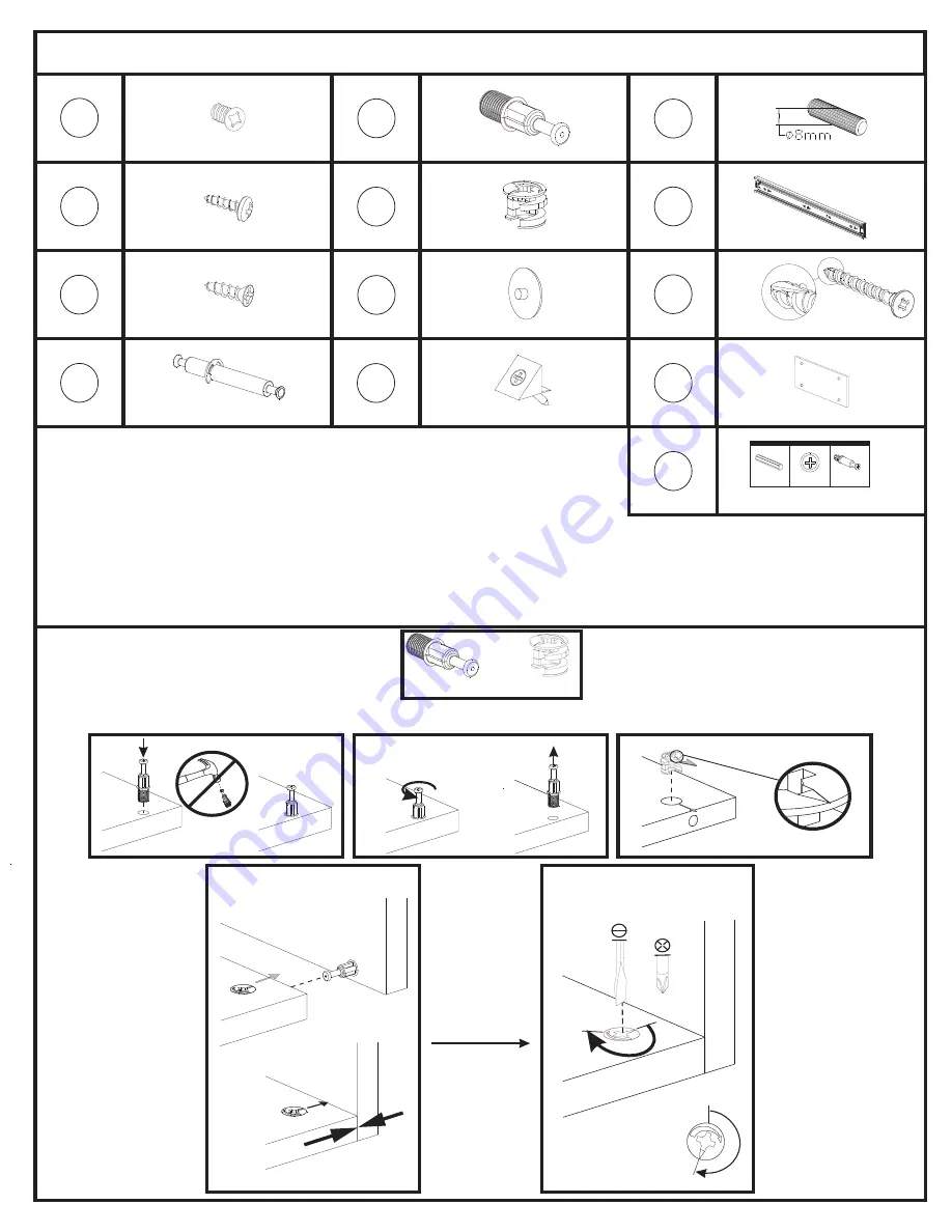 South Shore 217 Assembly Instructions Manual Download Page 4