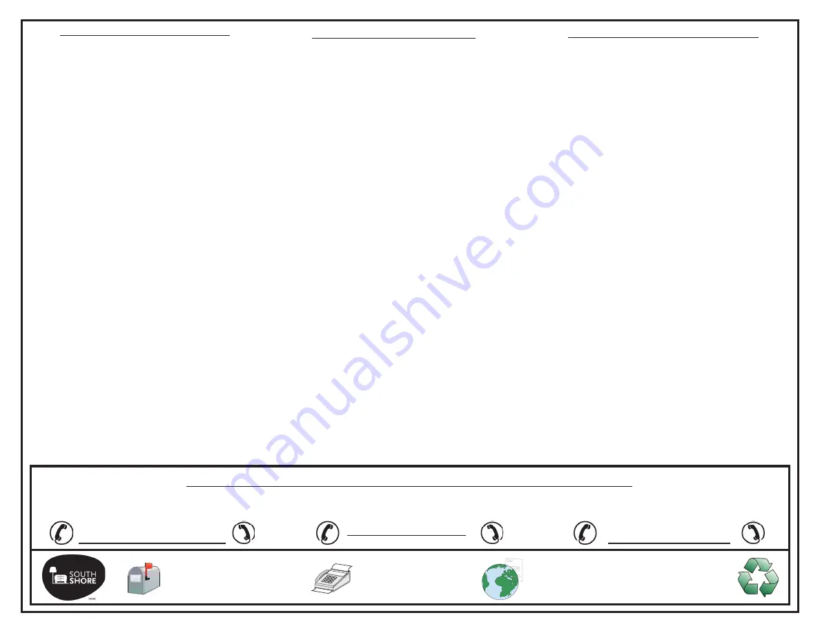 South Shore 3013-233 Assembly Instructions Manual Download Page 19