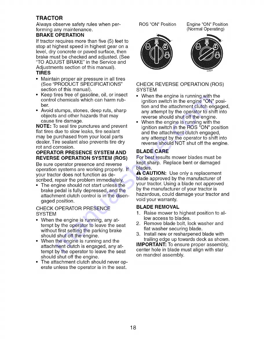 Southern States Southern States SO15538LT Operator'S Manual Download Page 18