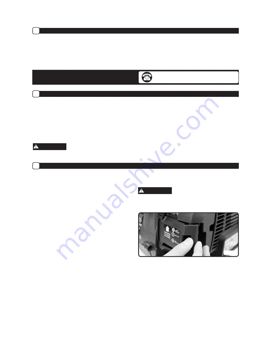 Southland SHB25170 Operator'S Manual Download Page 8