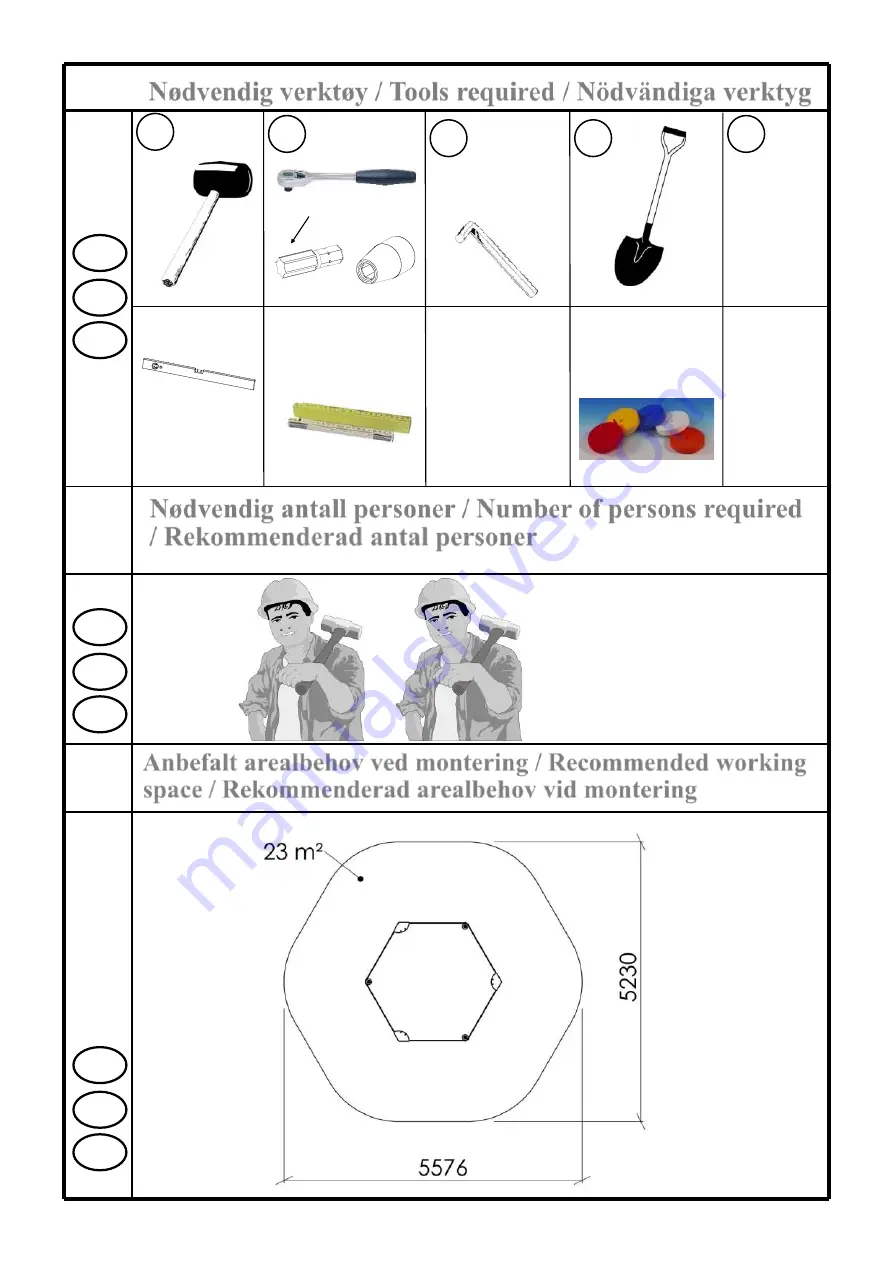 Sove 61-200-400 Assembly Instructions Manual Download Page 4