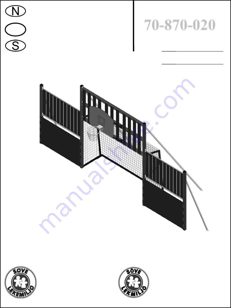 Sove 70-870-020 Assembly Instructions Manual Download Page 1