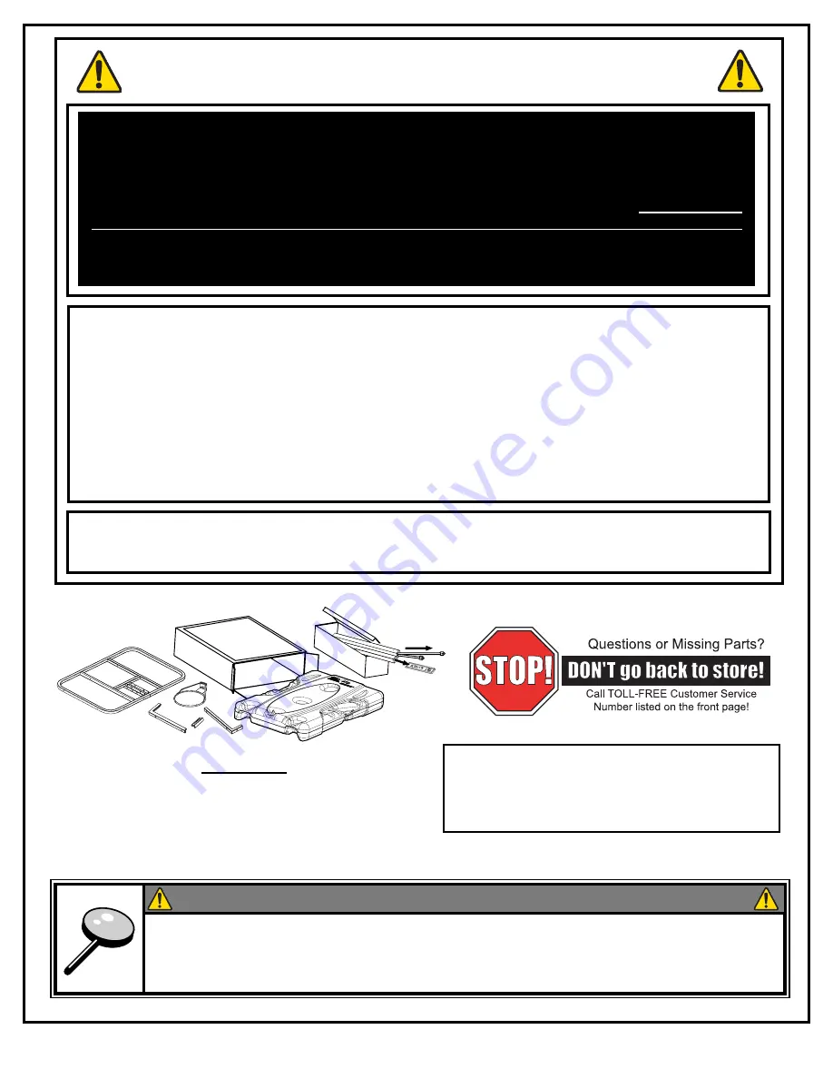 SPALDING M682001 Owner'S Manual Download Page 3