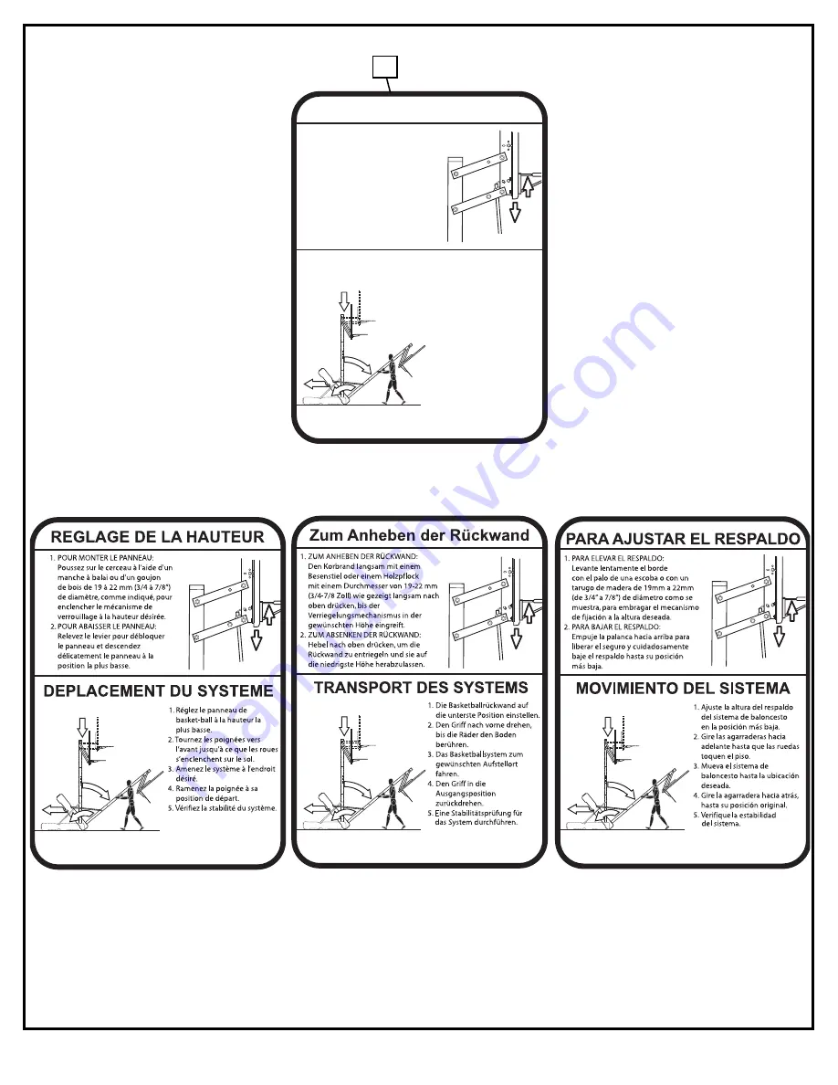 SPALDING M770134 Owner'S Manual Download Page 8