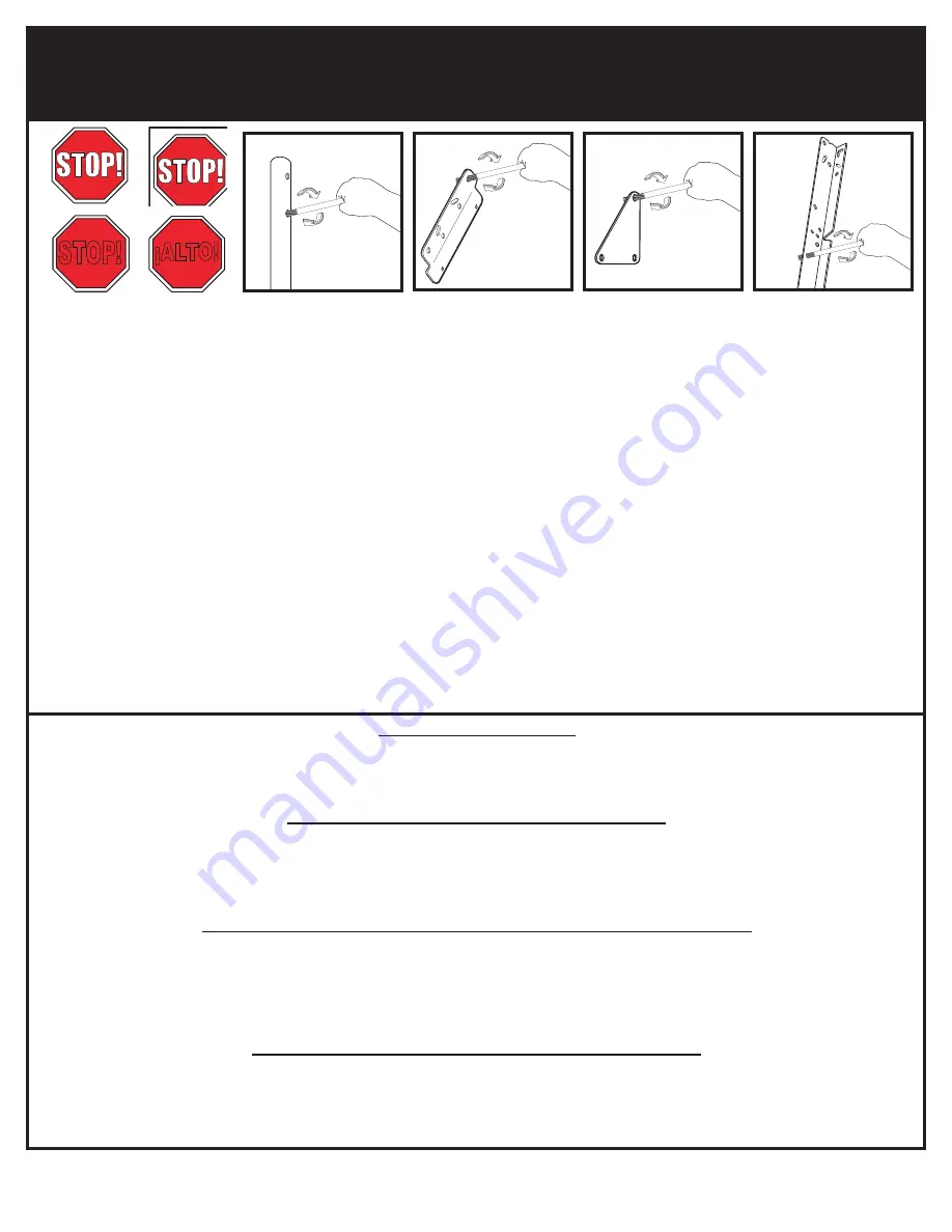 SPALDING M888A410 Owner'S Manual Download Page 8