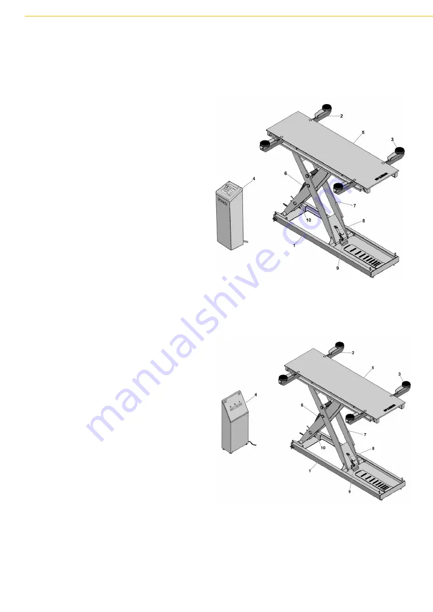 spanesi PONYBENCH BEPLUS Operating And Service Manual Download Page 10