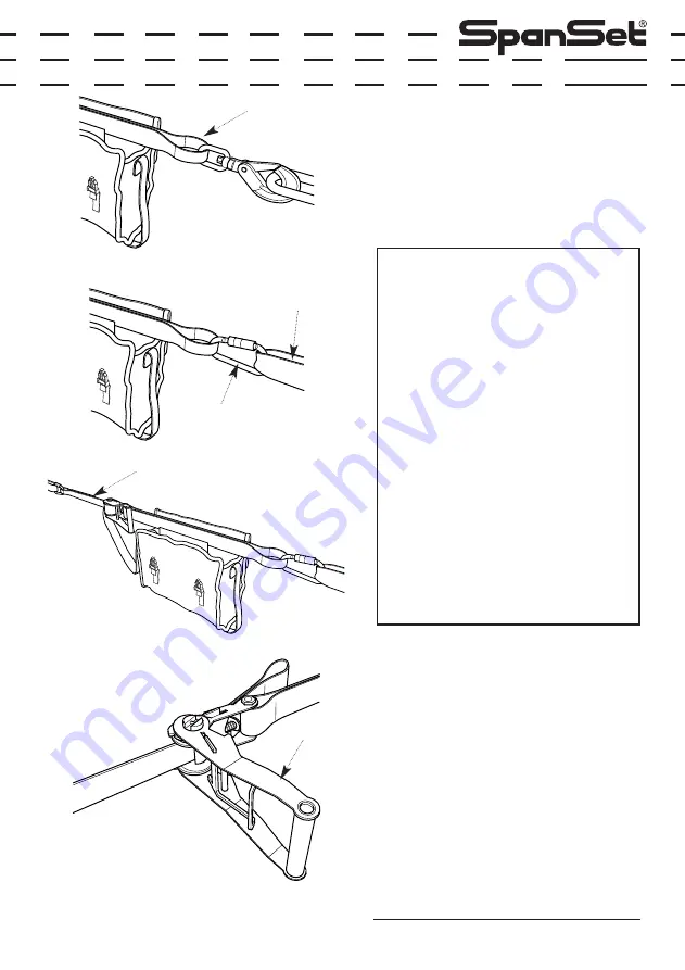 Spanset Ergo Horizontal Safety Line User Operating Instructions Manual Download Page 24