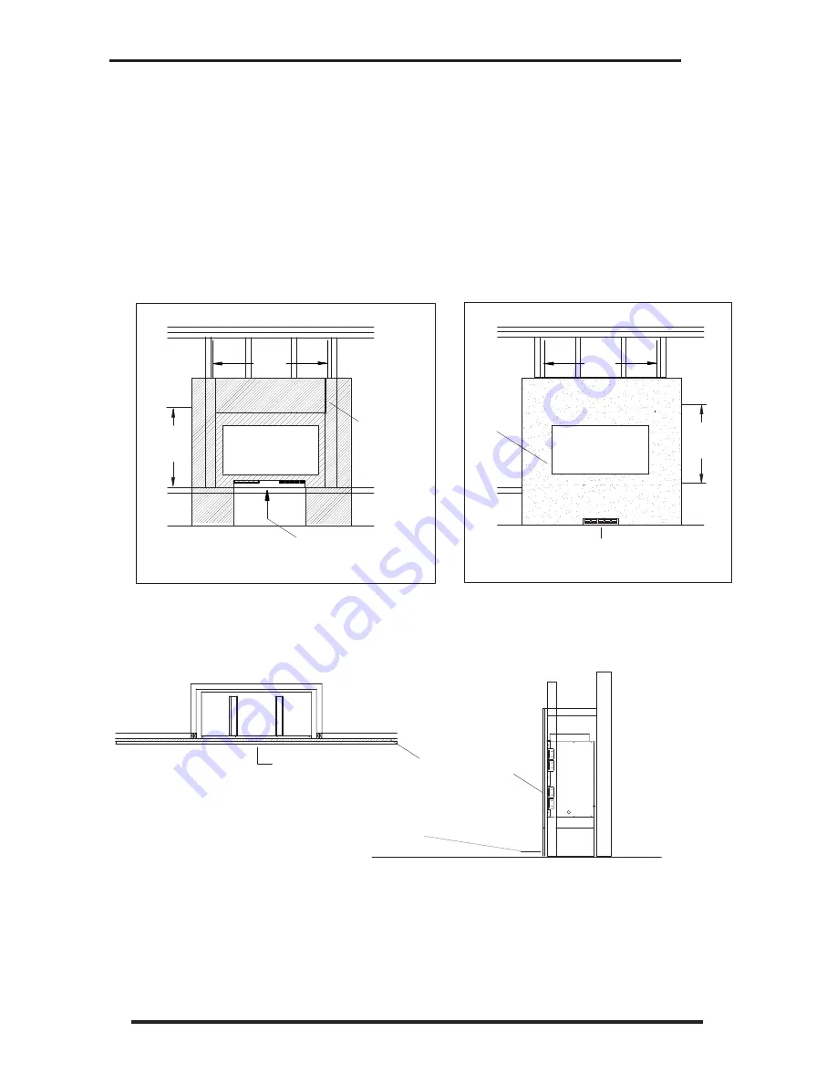 Spark modern fires SS-36N Owner'S Operation And Installation Manual Download Page 16