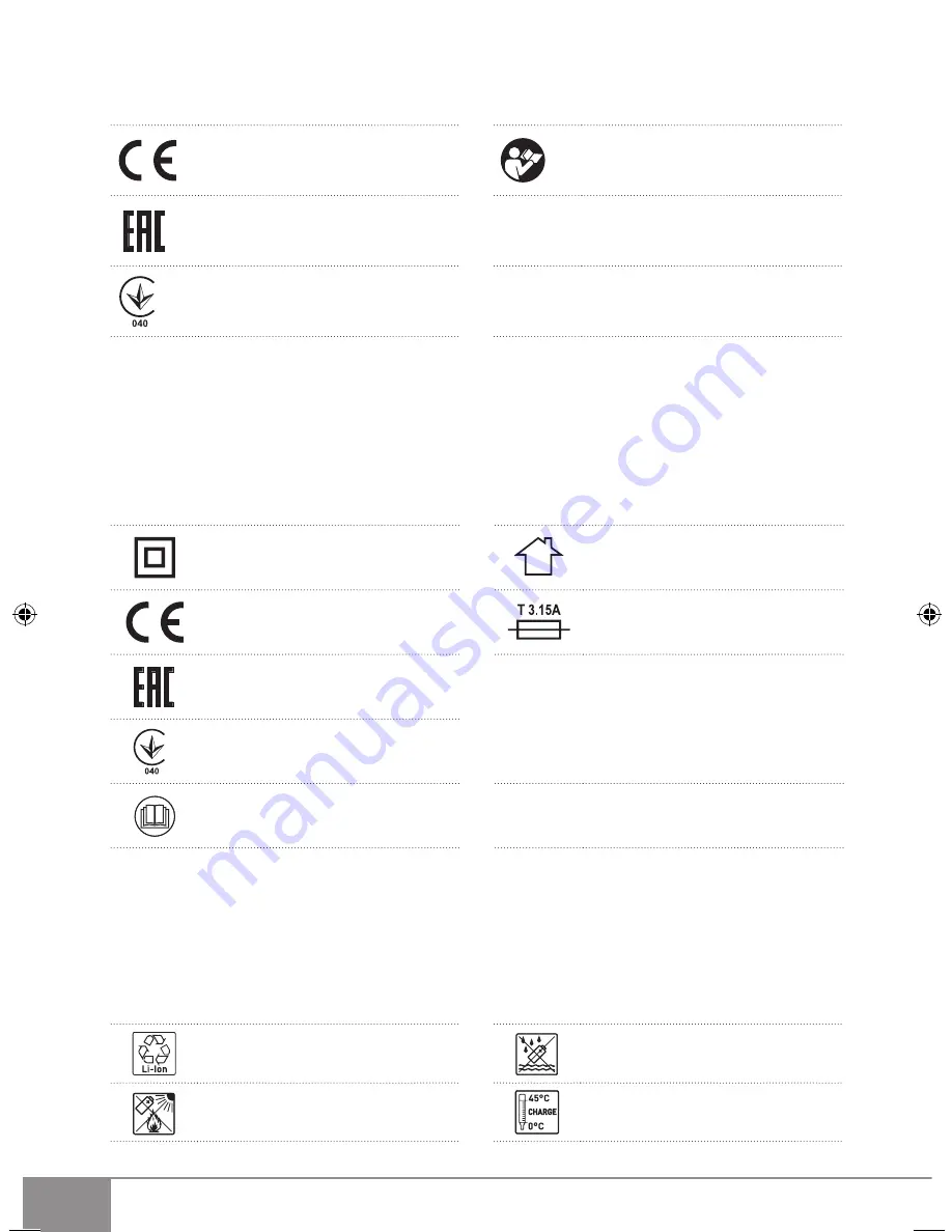 Sparky Group BR2 10.8Li-C HD Original Instructions Manual Download Page 4