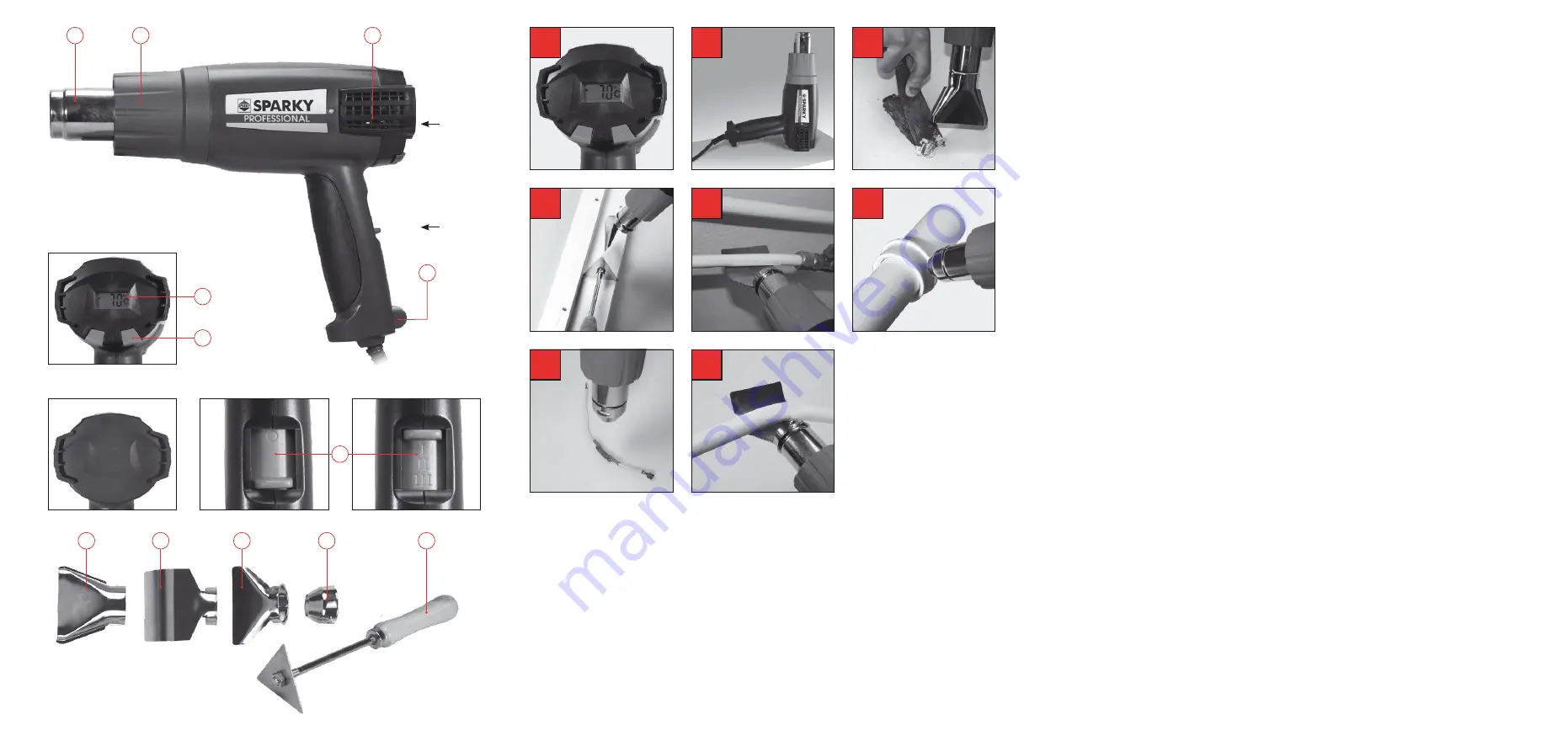 Sparky Group HAG 2000 Original Instructions Manual Download Page 2