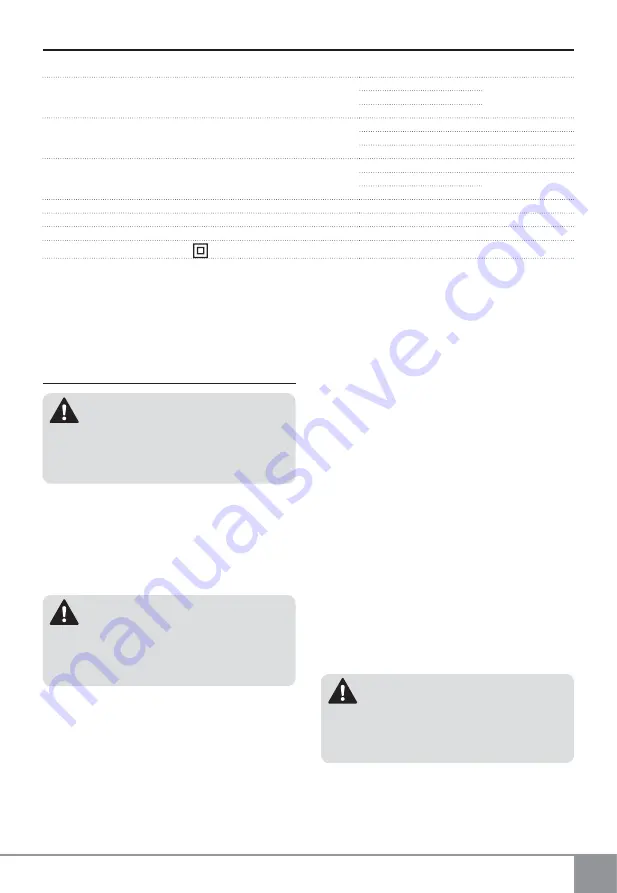 Sparky Group HAG 2000 Original Instructions Manual Download Page 61