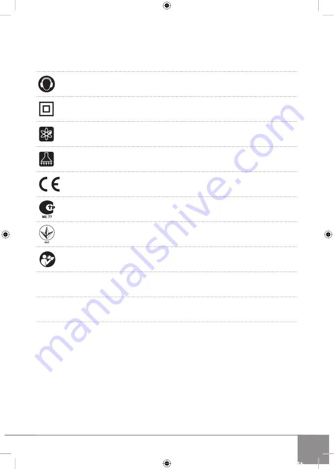 Sparky Group MBS 1100 Original Instructions Manual Download Page 45