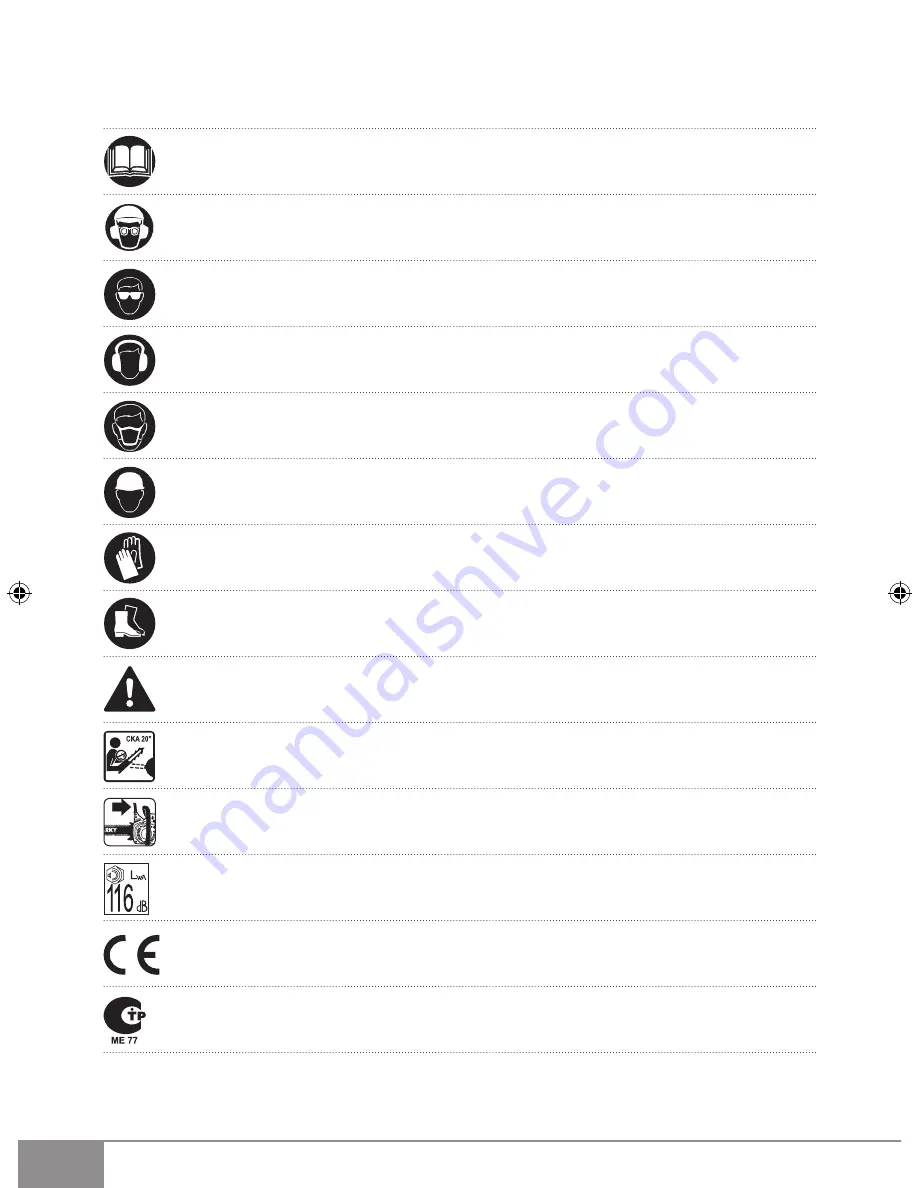 Sparky Group TV 3840 Original Instructions Manual Download Page 38