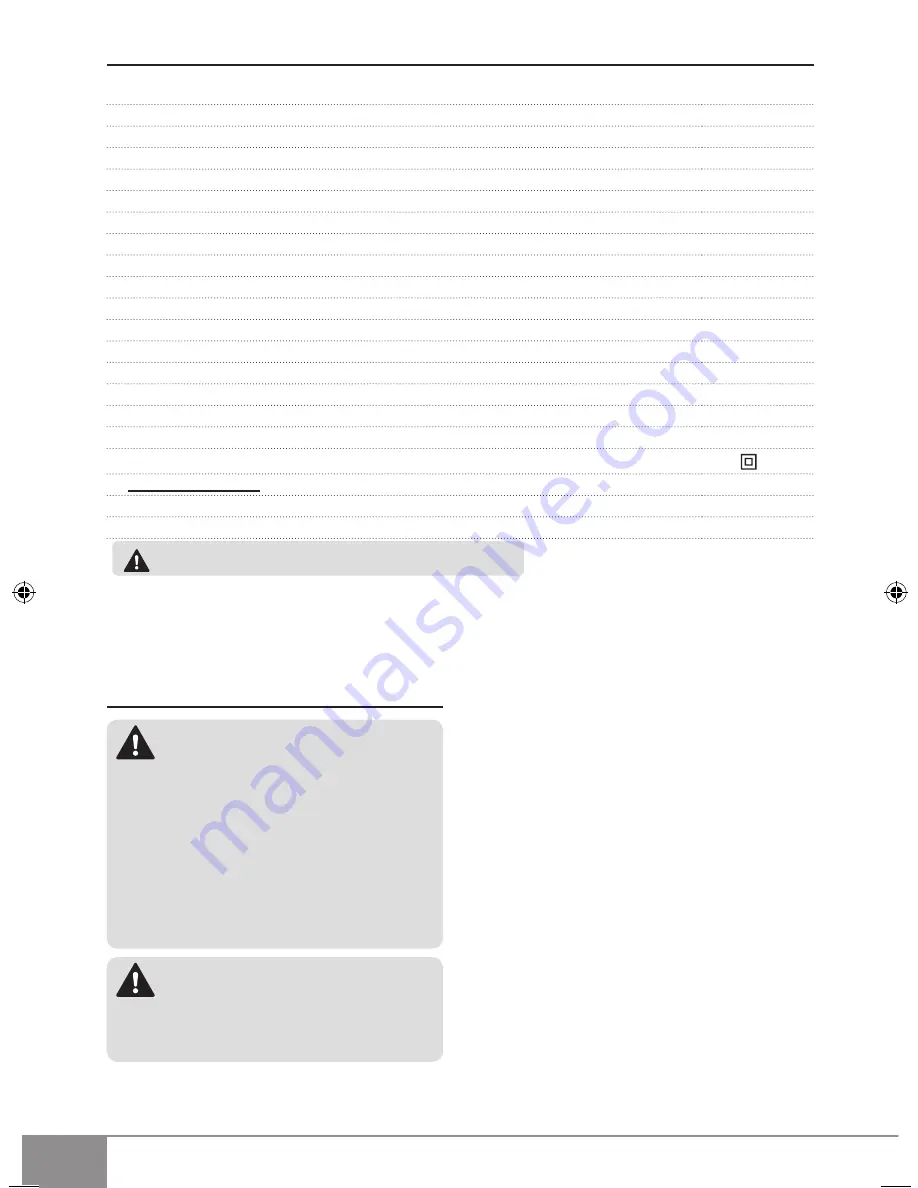 Sparky Group VC 1221 Original Instructions Manual Download Page 74