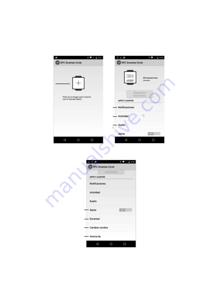 SPC Smartee Circle Watch User Manual Download Page 58