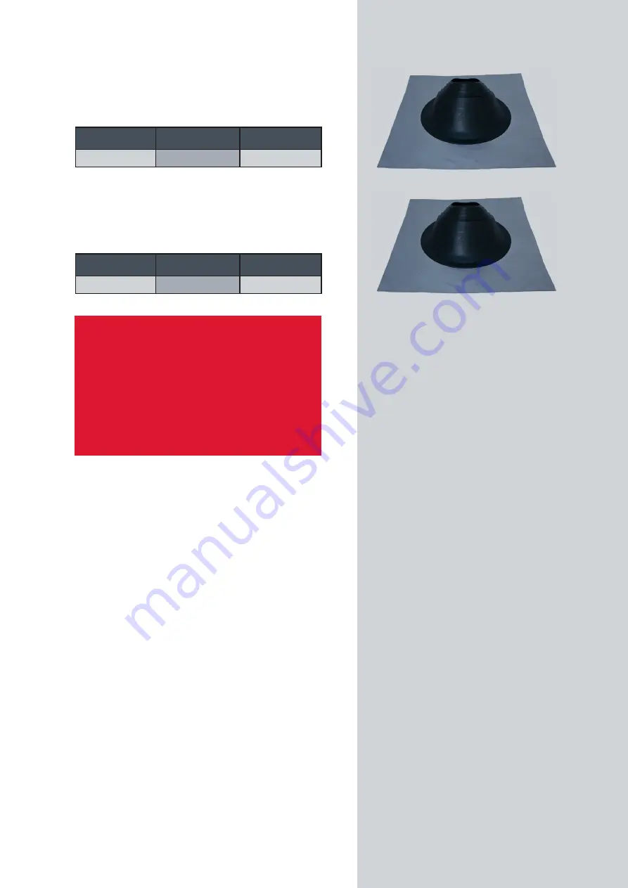 Specflue DW30 Installation Manual Download Page 19