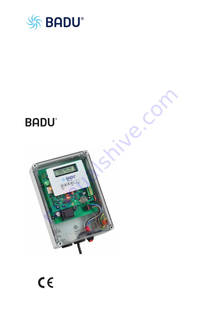 Speck pumpen BADU BNR 400 Operation Manual Download Page 1