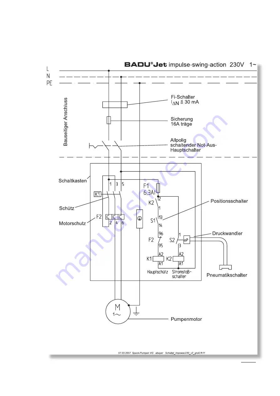 Speck pumpen Badu Jet V2 Active Installation, Mounting And Operating Instructions Download Page 21