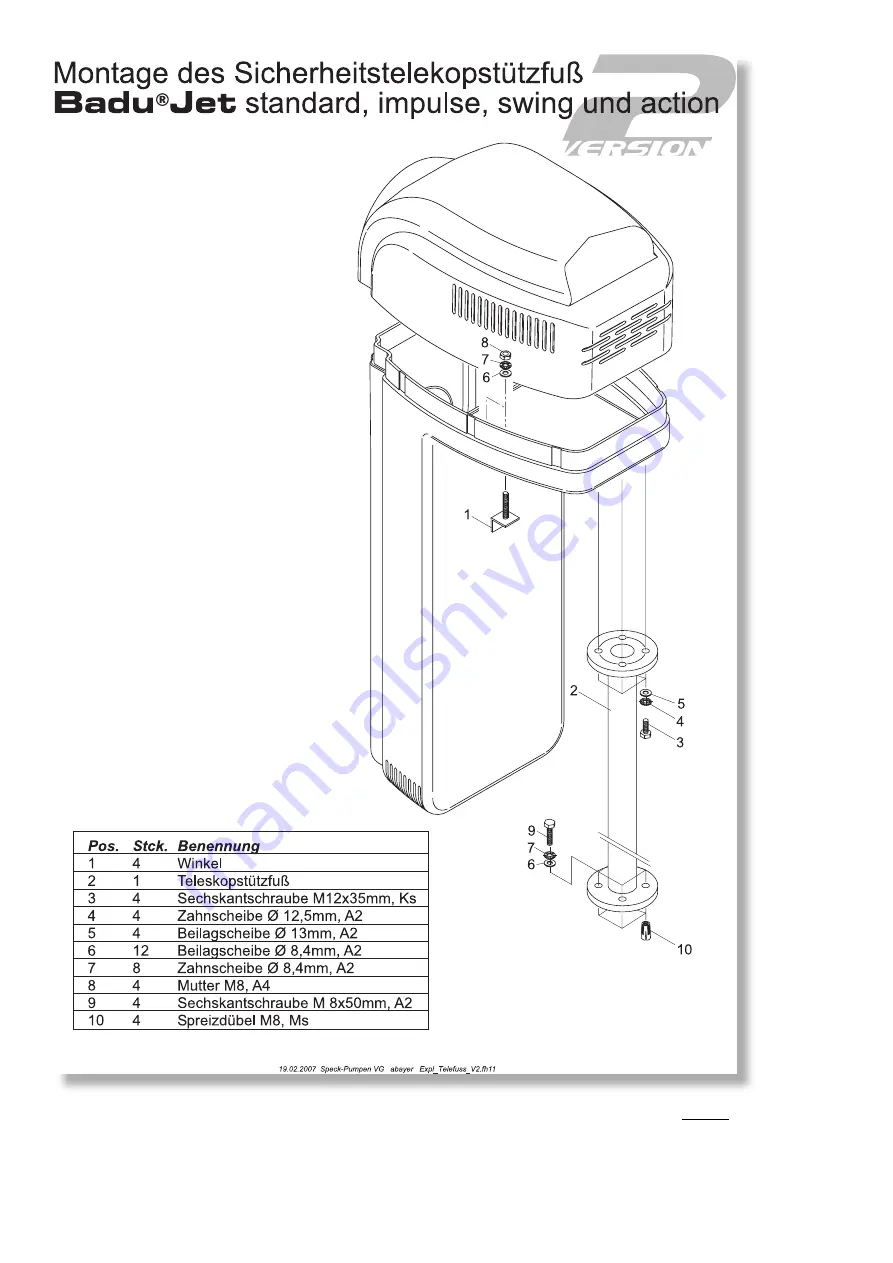 Speck pumpen Badu Jet V2 Active Скачать руководство пользователя страница 24