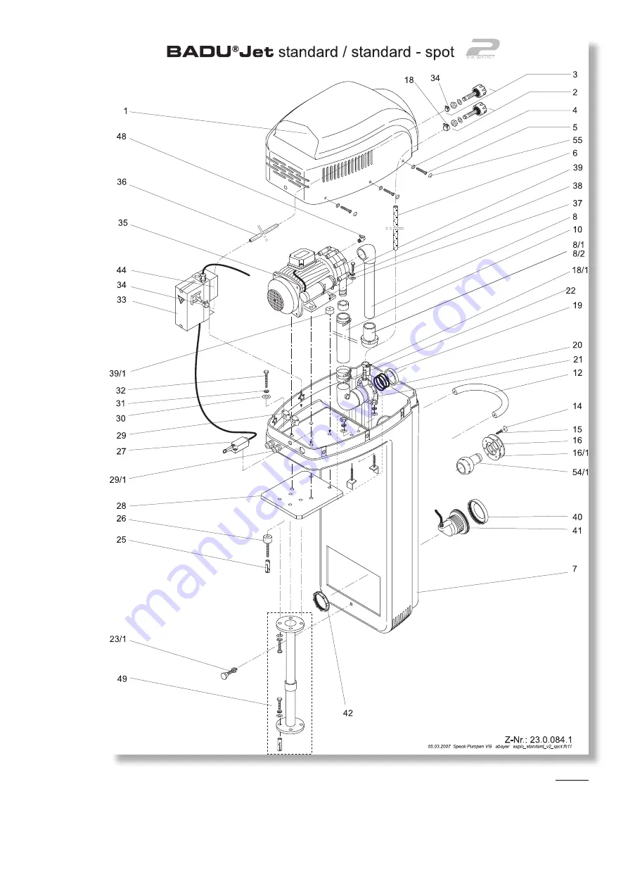 Speck pumpen Badu Jet V2 Active Installation, Mounting And Operating Instructions Download Page 29