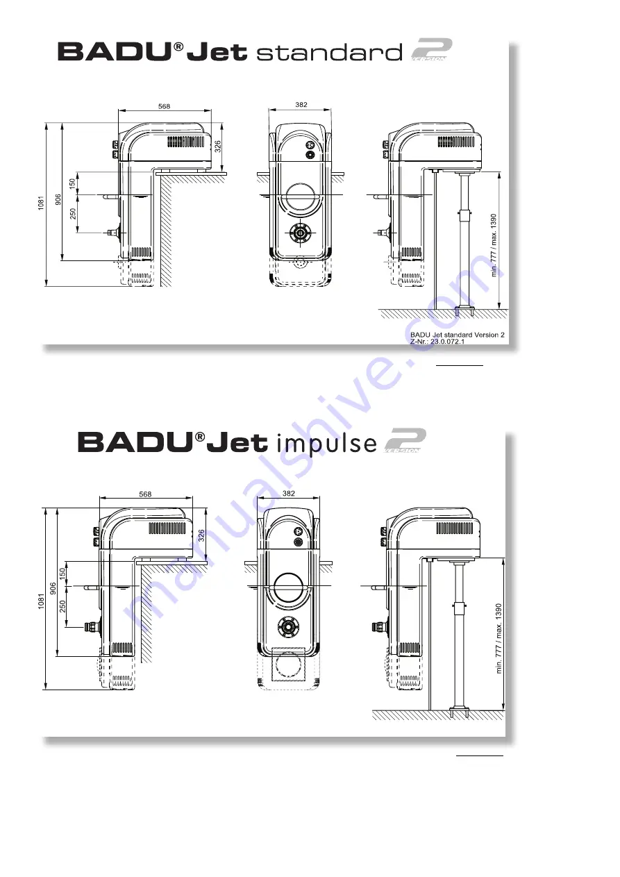 Speck pumpen Badu Jet V2 Active Installation, Mounting And Operating Instructions Download Page 94