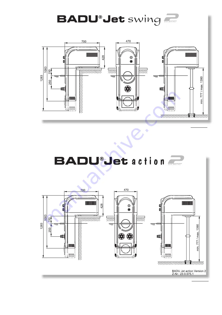 Speck pumpen Badu Jet V2 Active Installation, Mounting And Operating Instructions Download Page 95