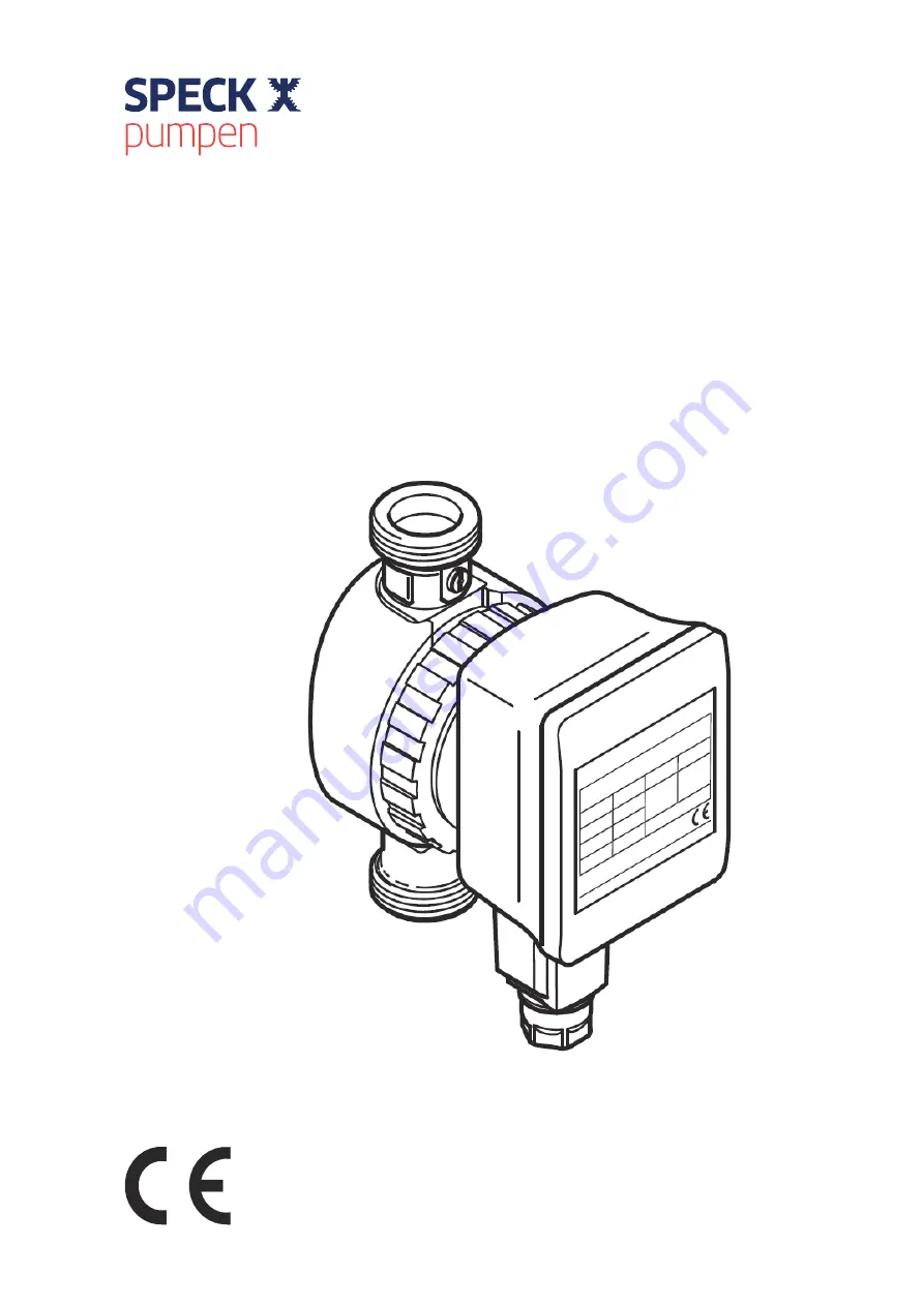 Speck pumpen BN 10 A Скачать руководство пользователя страница 1