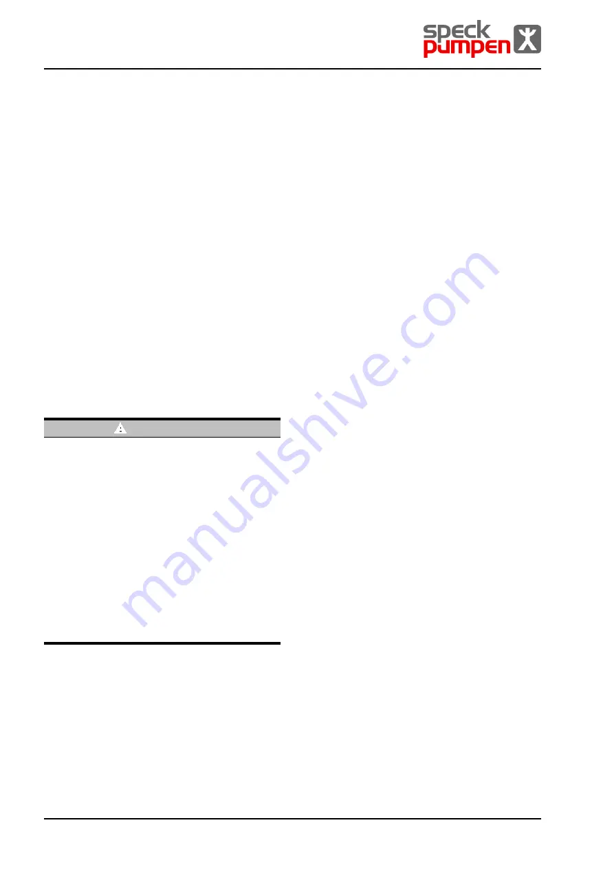 Speck pumpen CSY Series Operating Instructions Manual Download Page 66