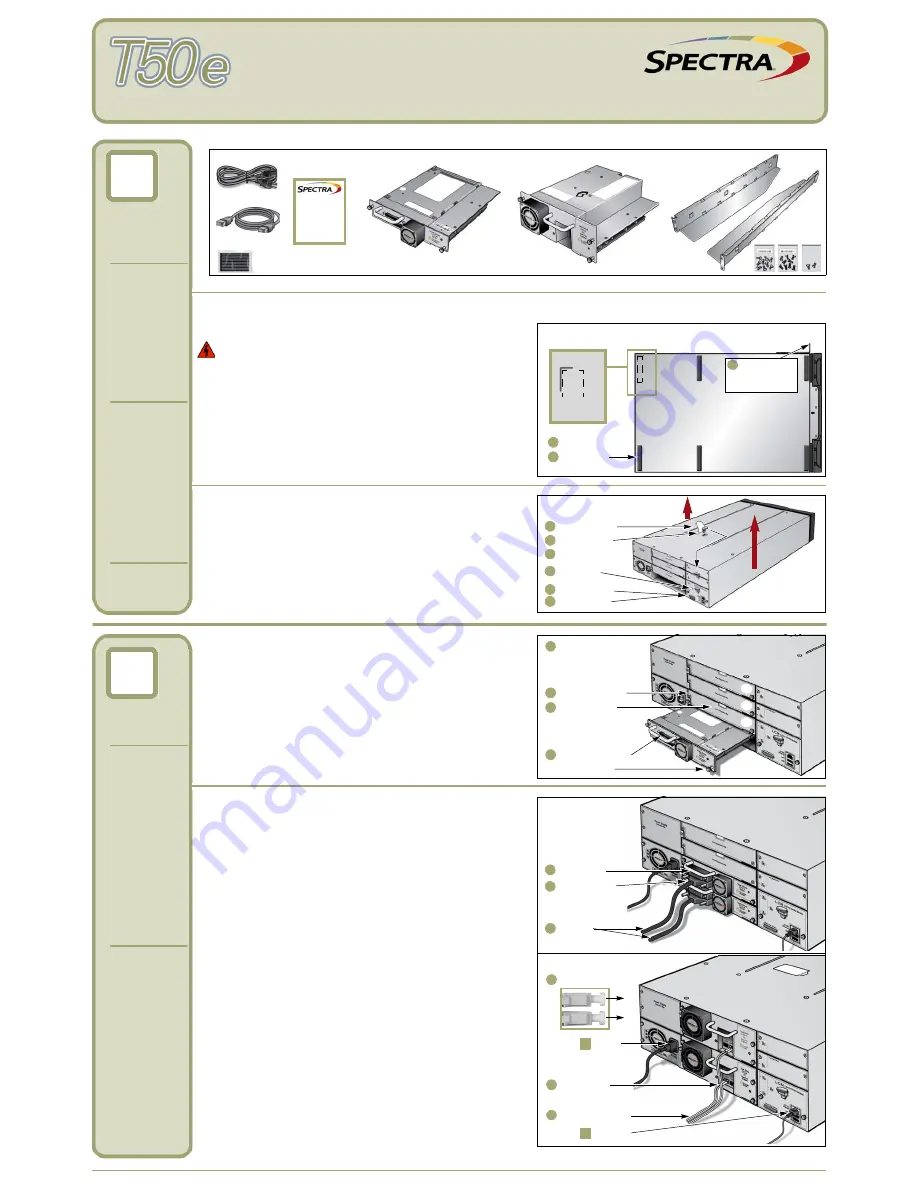 Spectra Logic T-Series Spectra T50e Скачать руководство пользователя страница 1