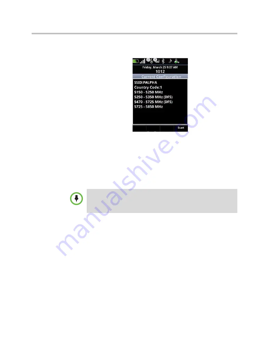 SpectraLink 8400 Series Deployment Manual Download Page 66