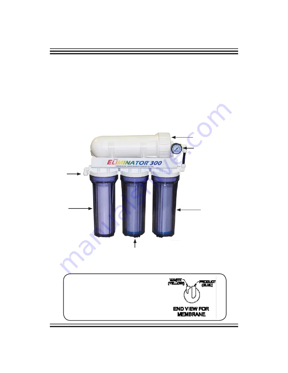 SpectraPure MaxPure MPRO-300 RO System Installation And Operating Manual Download Page 4