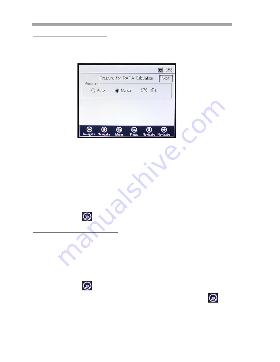 Spectrasensors OXY5500 Operator'S Manual Download Page 58