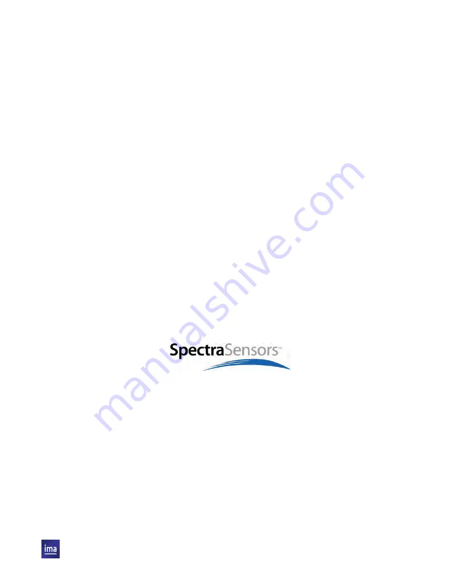 Spectrasensors SS1000 Operator'S Manual Download Page 4