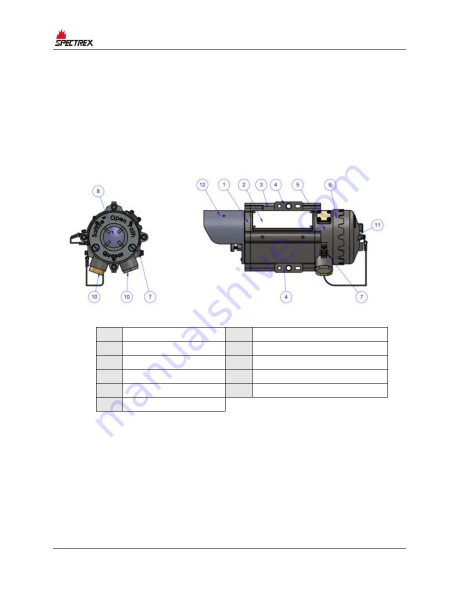 Spectrex SafEye Quasar 950 User And Maintenance Manual Download Page 25