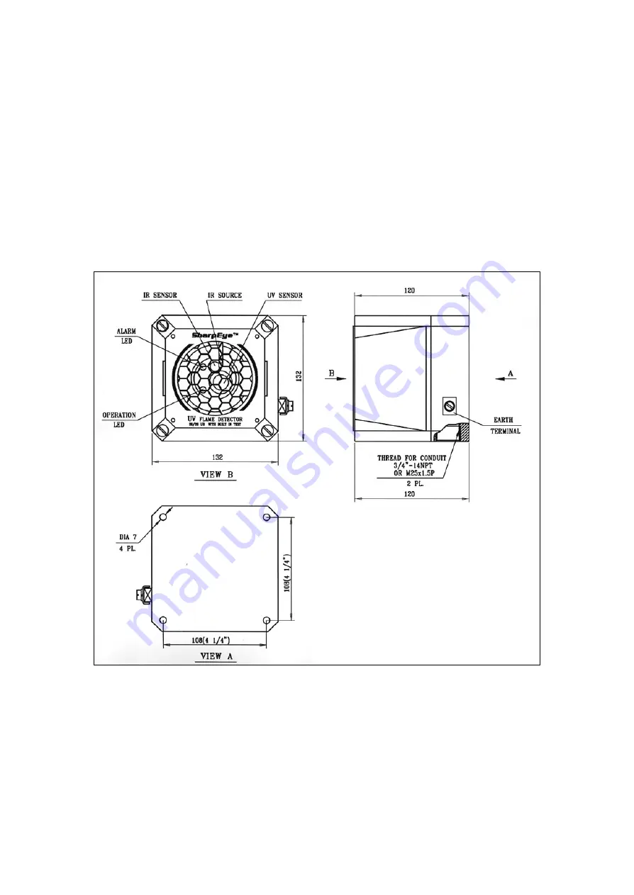 Spectrex SharpEye 20/20U User And Maintenance Manual Download Page 12