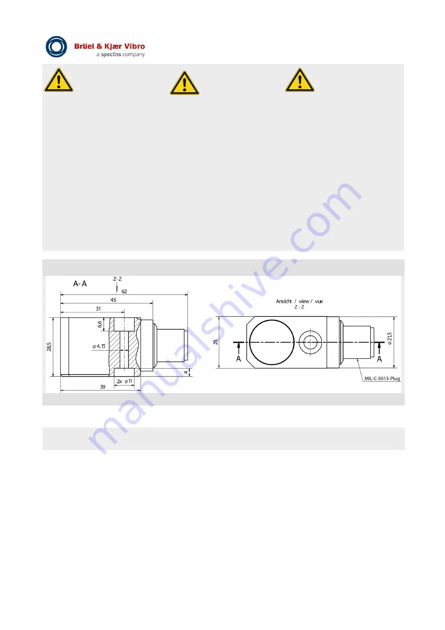 Spectris Bruel & Kjaer Vibro ASA-064 Series Скачать руководство пользователя страница 7