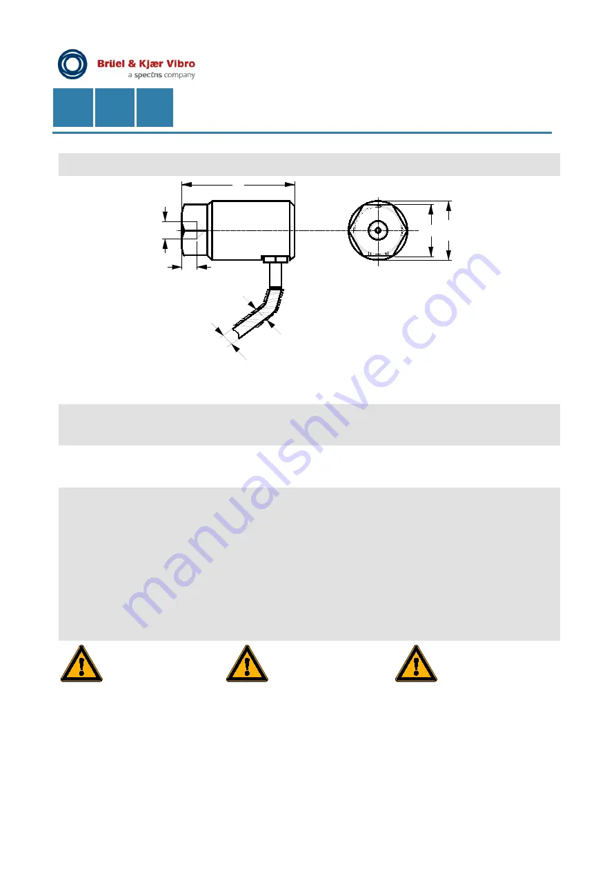 Spectris Bruel & Kjaer Vibro ASA-068 ATEX Series Скачать руководство пользователя страница 6