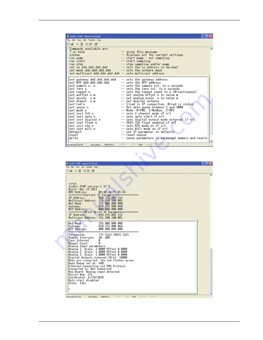 Spectris Particle Measuring Systems IsoAir 310P Operation Manual Download Page 40