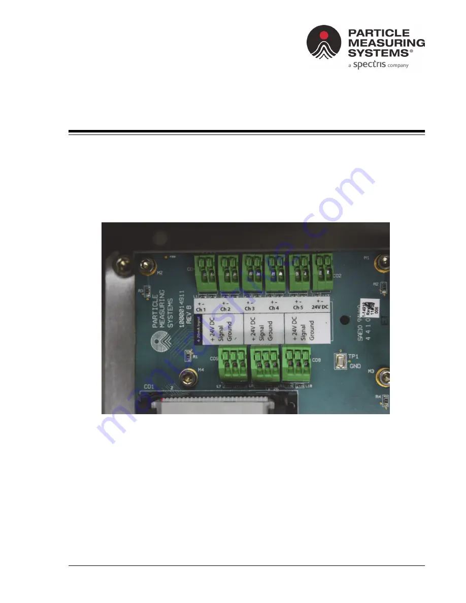 Spectris Particle Measuring Systems IsoAir 310P Operation Manual Download Page 54