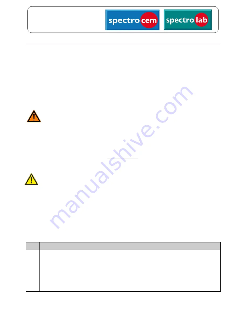 Spectron BE55-2U Operating Manual Download Page 13