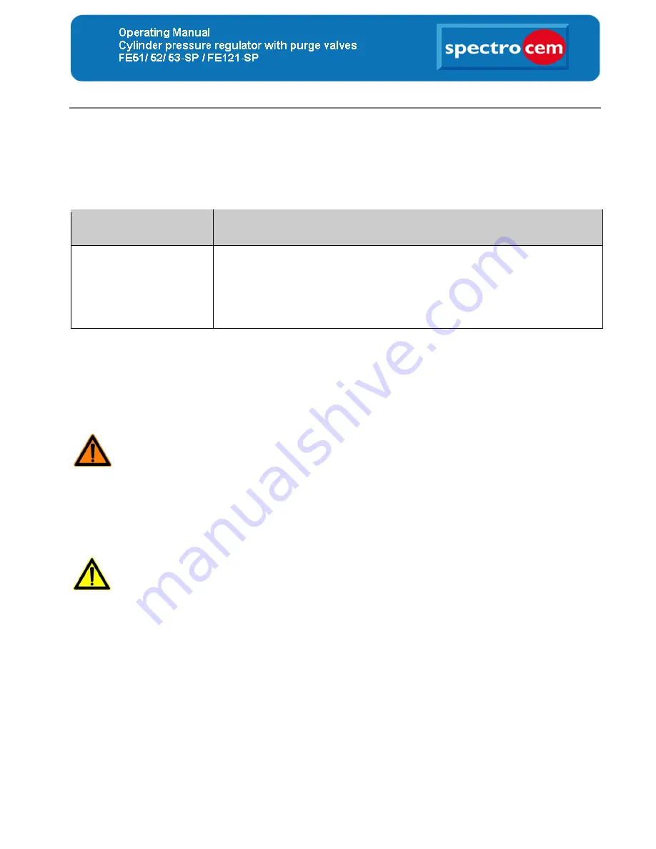 Spectron FE121-SP Operating Manual Download Page 18