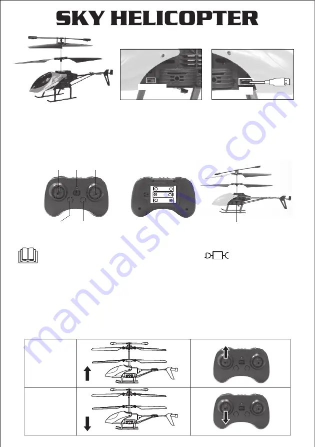 Spectron Sky Helicopter TR41553 Скачать руководство пользователя страница 1