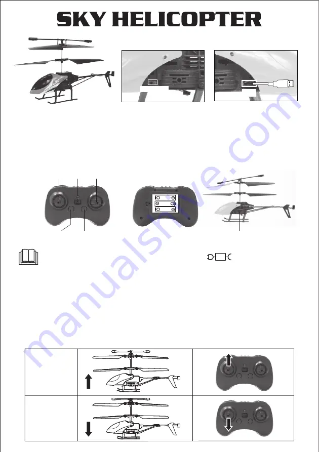 Spectron Sky Helicopter TR41553 Manual Download Page 3