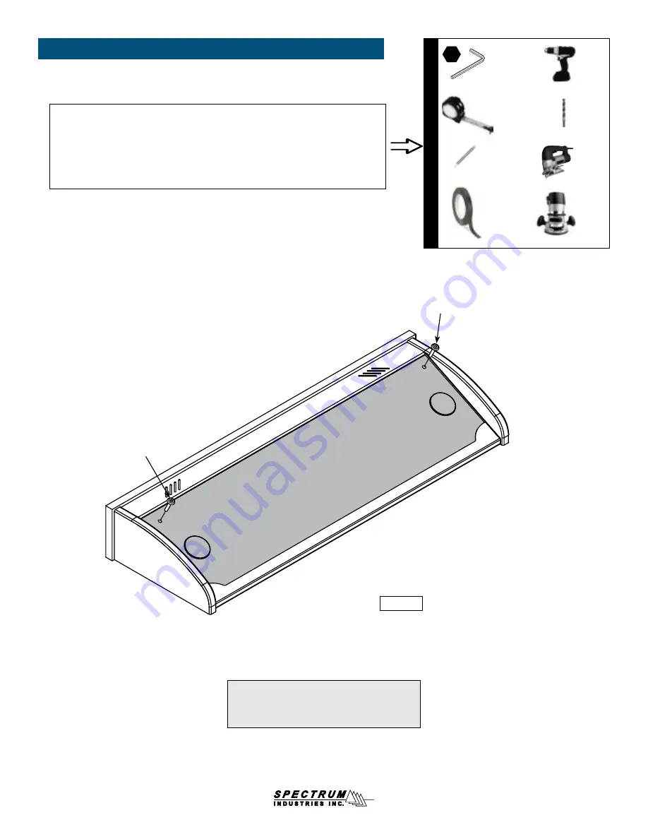 Spectrum Industries Freedom One eLift Lectern Owner'S Manual Download Page 4