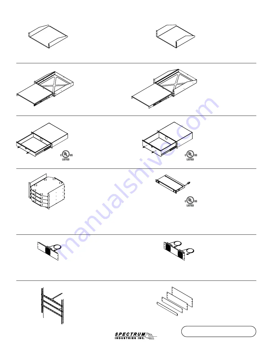 Spectrum Industries Freedom One eLift Lectern Скачать руководство пользователя страница 11