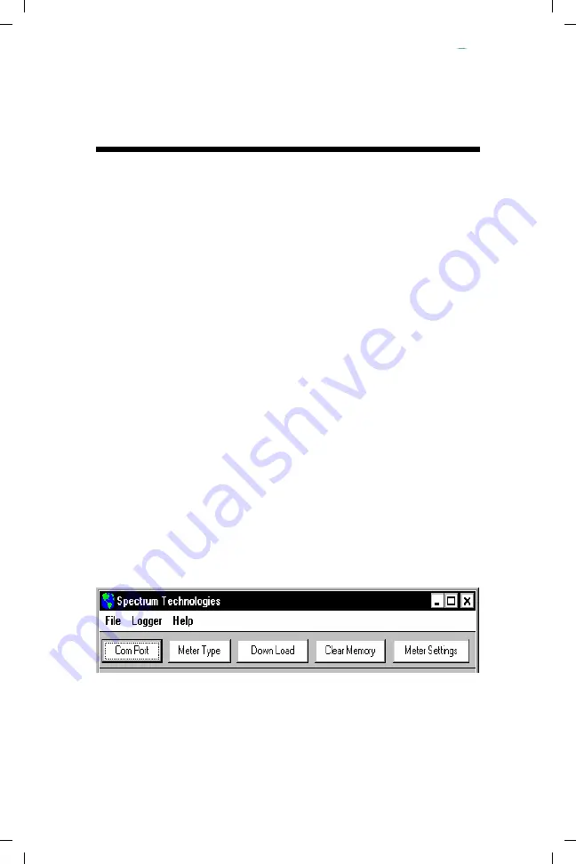 Spectrum Technologies Field Scout TCM 500 Manual Download Page 5