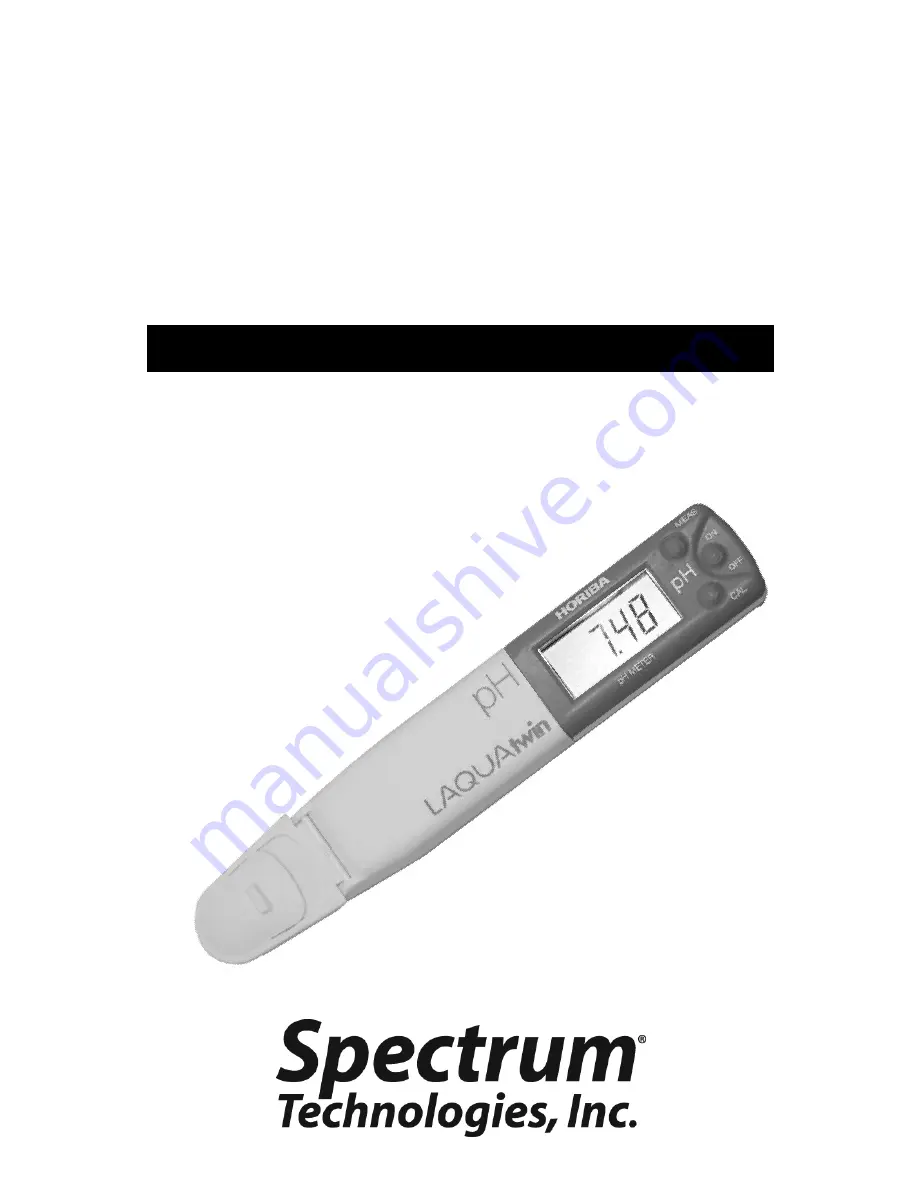 Spectrum 2103AL Product Manual Download Page 1