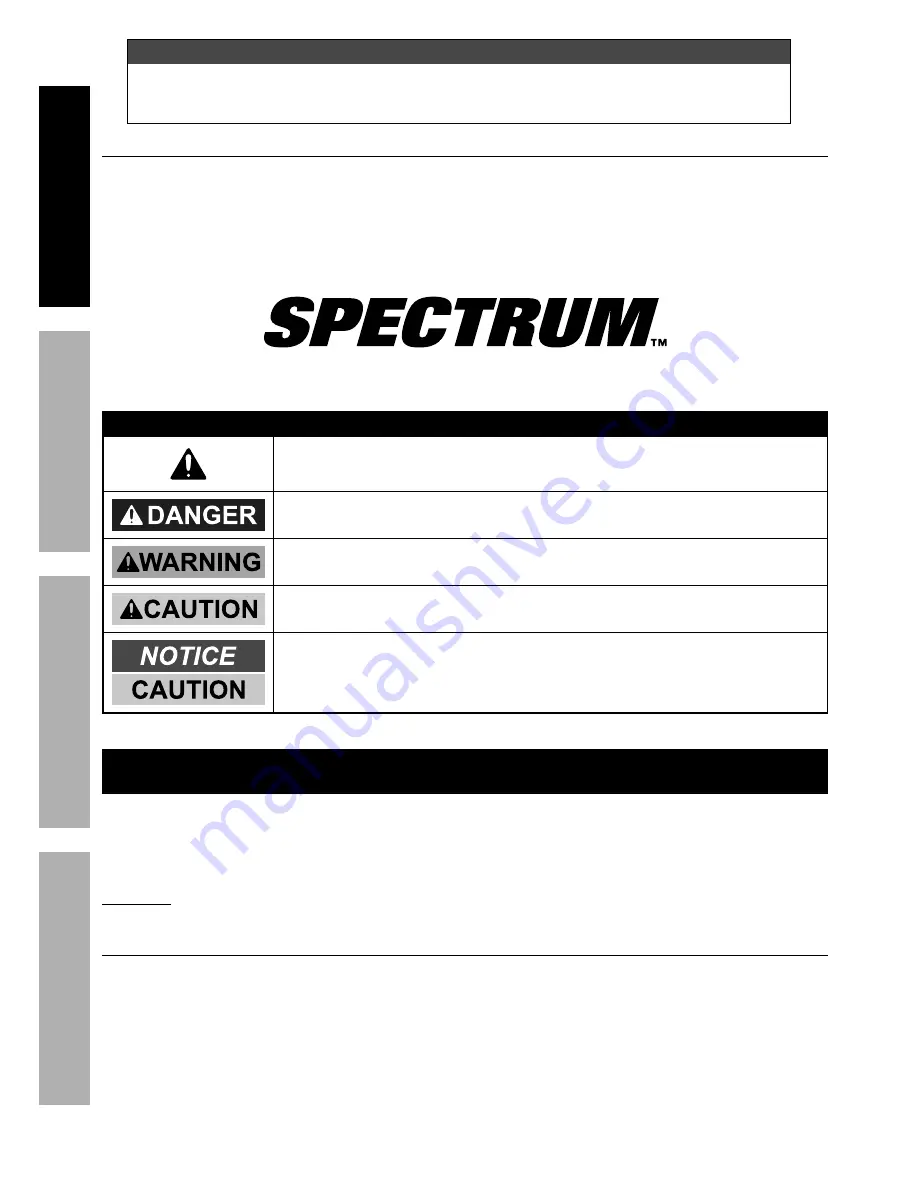 Spectrum 64823 Скачать руководство пользователя страница 2